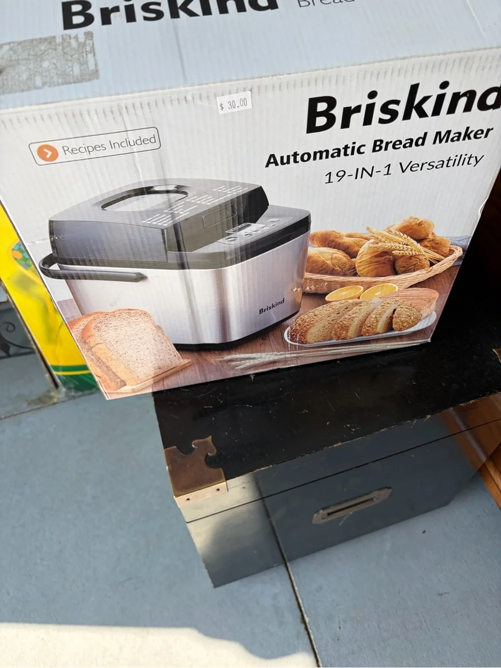 Stainless Steel Automatic Bread Maker - Silver